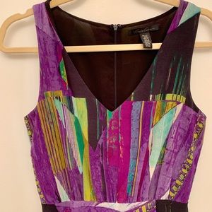 Gorgeous Kenneth Cole multi colored dress XS